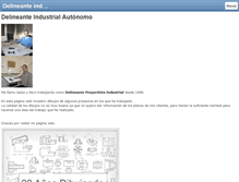 Tablet Screenshot of delineanteindustrial.com
